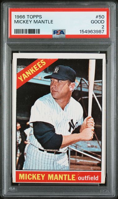 Topps Mickey Mantle front