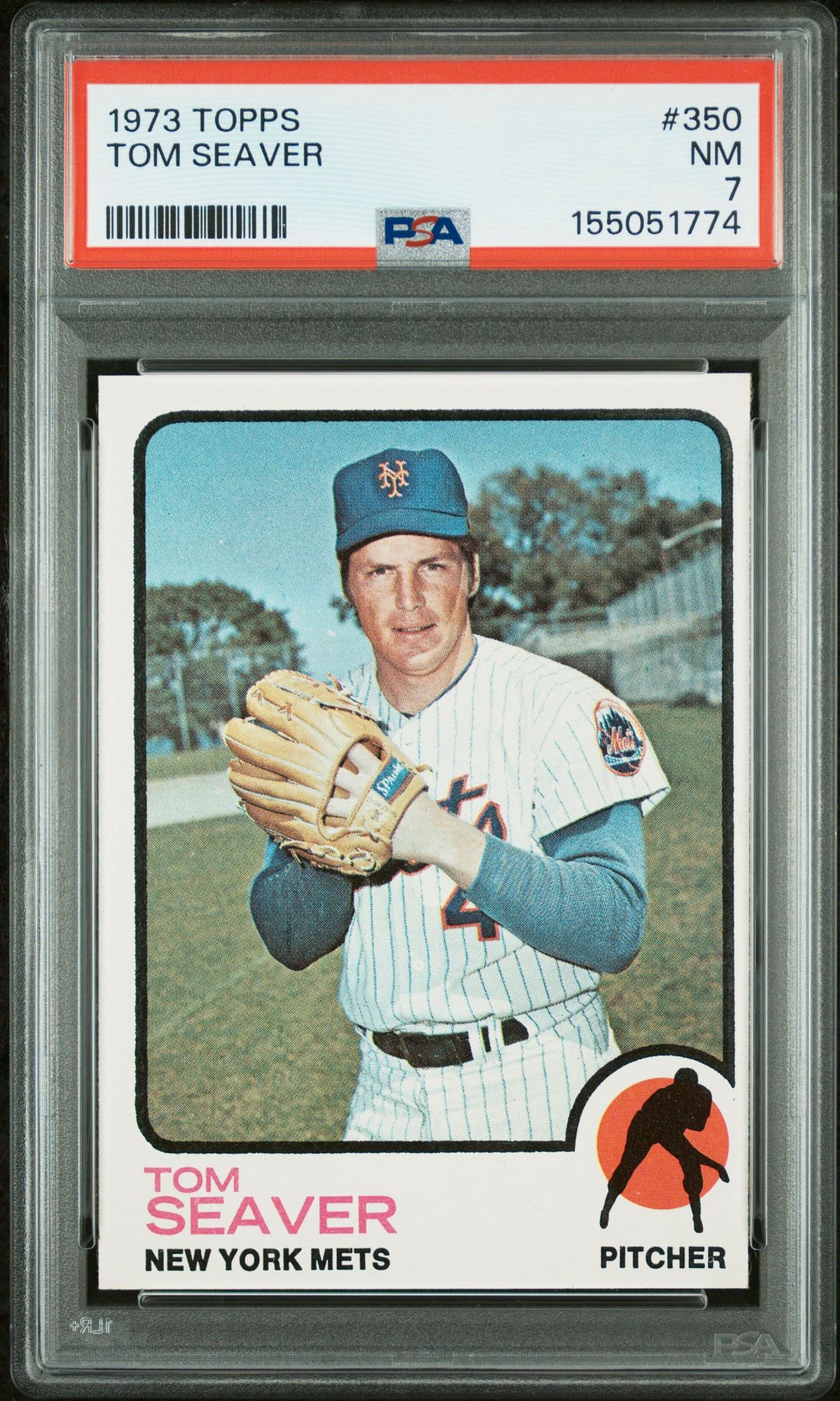 1973 Topps Tom Seaver #350 Nm 7 front