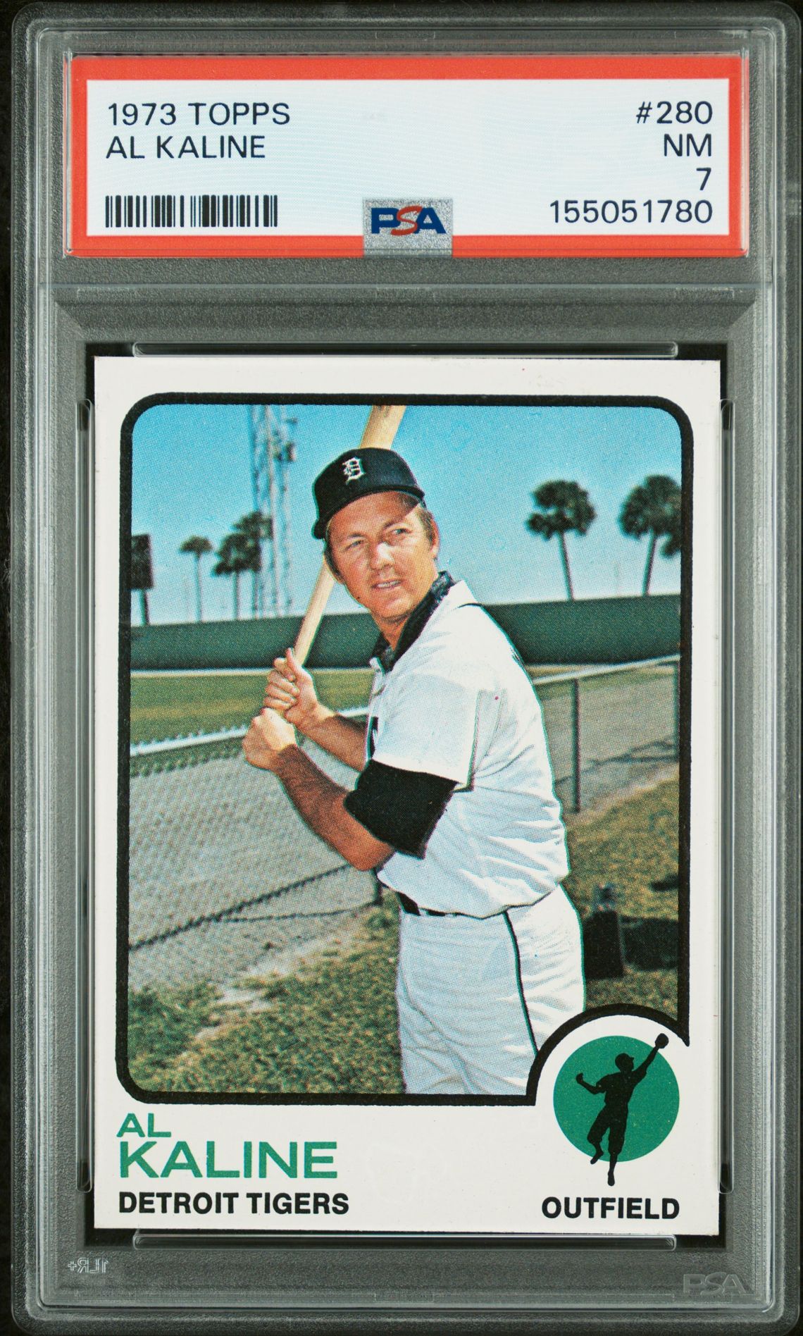 1973 Topps Al Kaline #280 Nm 7 front