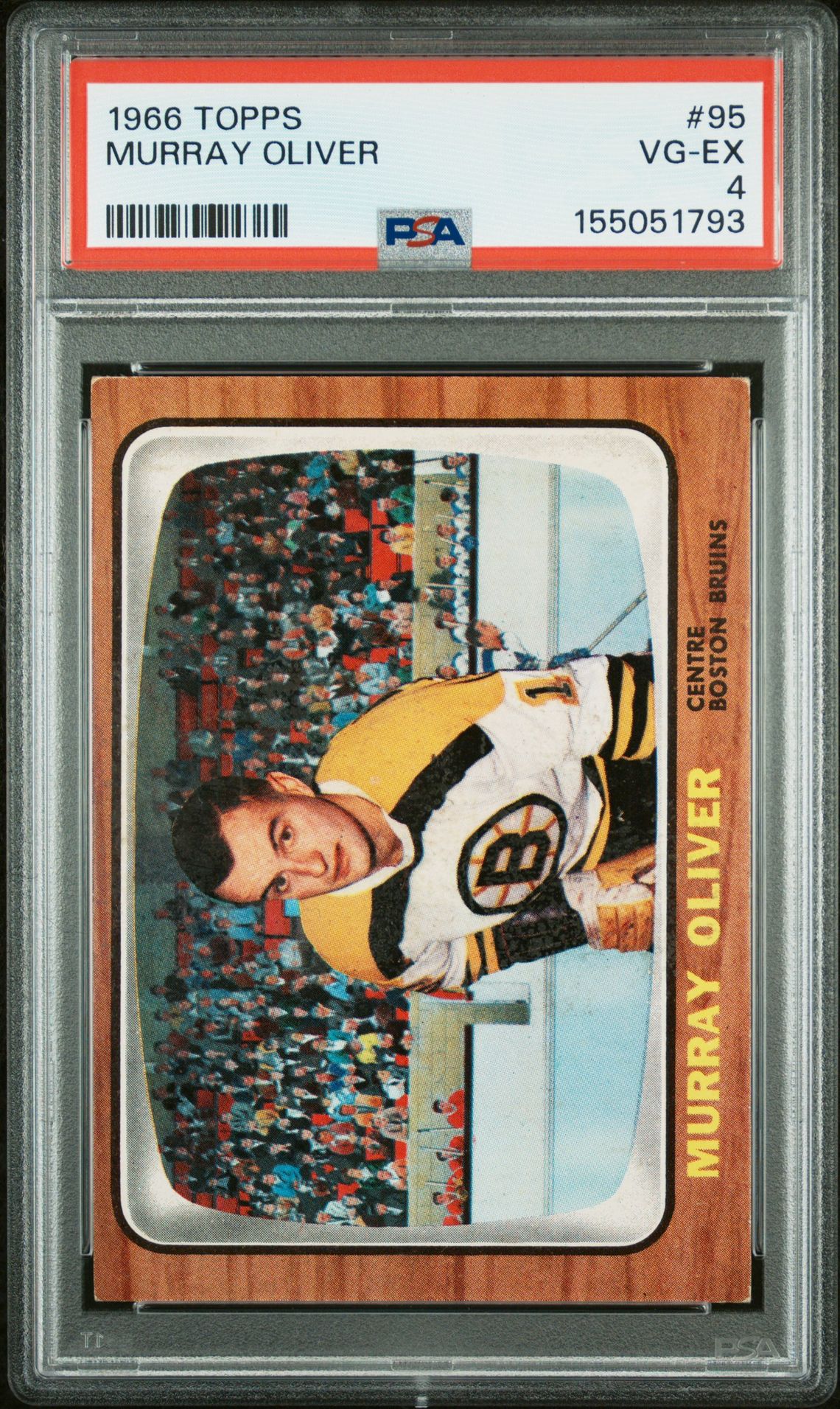 1966 Topps Murray Oliver #95 Vg-Ex 4 front
