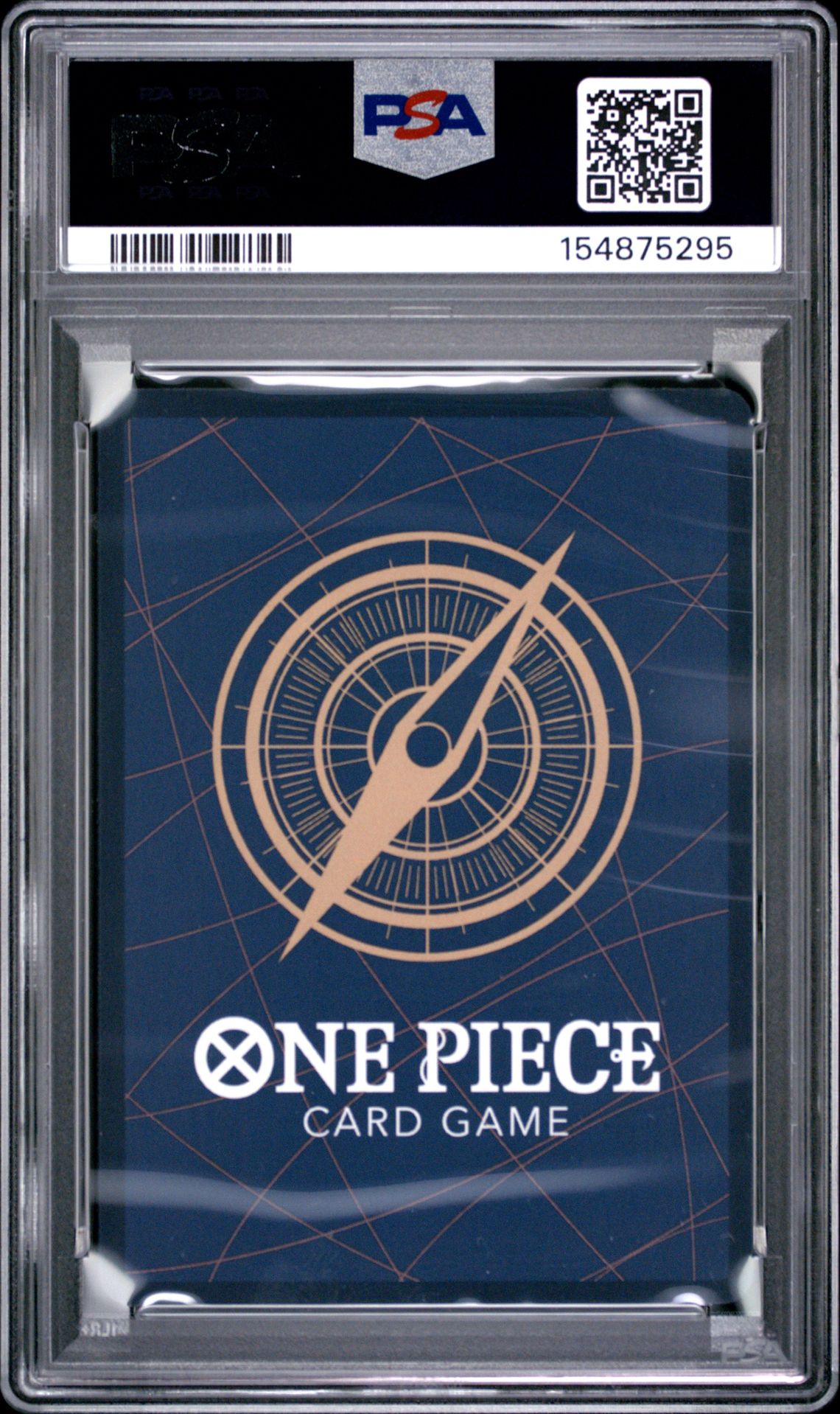 2025 One Piece Op11-A Fist Of Divine Speed Nami #054 (Alternate Art) Gem Mt 10 back