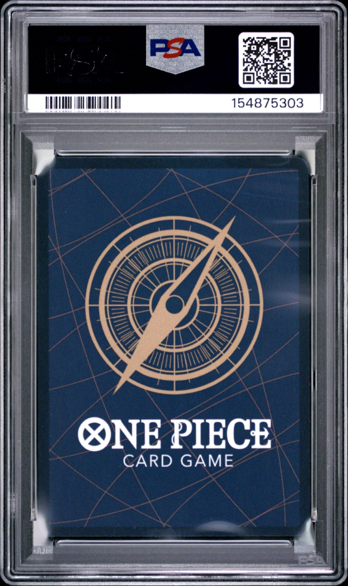 2025 One Piece Prb02-Premium Booster -One Piece Card The Best- Vol.2 Sabo #014 (Alternate Art) Gem Mt 10 back view - PSA certificate #154875303