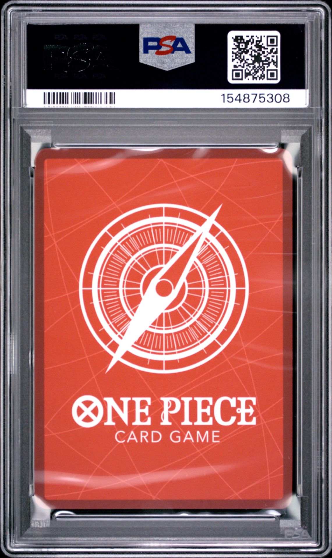 2026 One Piece Op14-Eb04-The Azure Sea's Seven Donquixote Doflamingo #060 (Alternate Art) Gem Mt 10 back view - PSA certificate #154875308