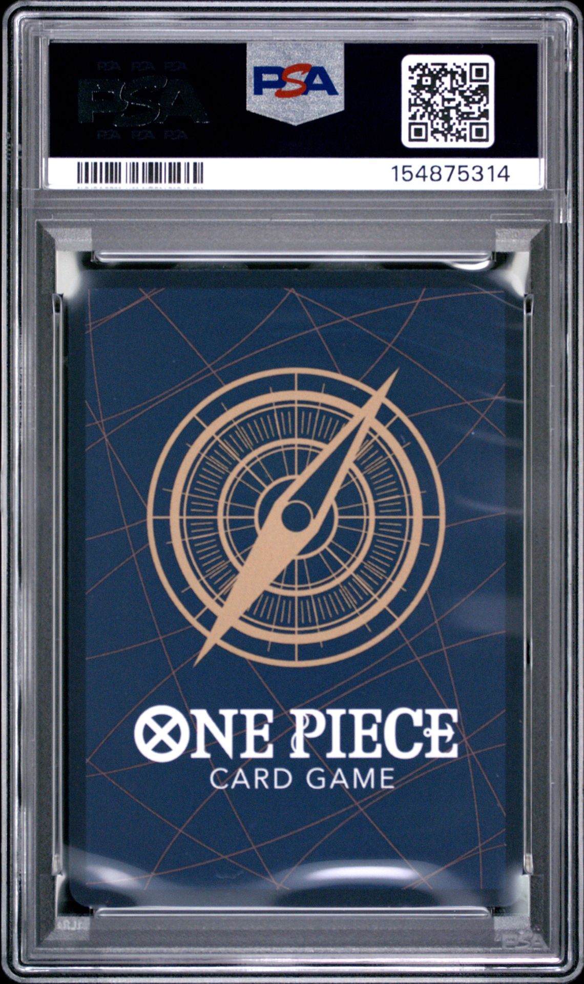 2026 One Piece Eb03-Extra Booster -One Piece Heroines Edition- Uta #061 Gem Mt 10 back view - PSA certificate #154875314