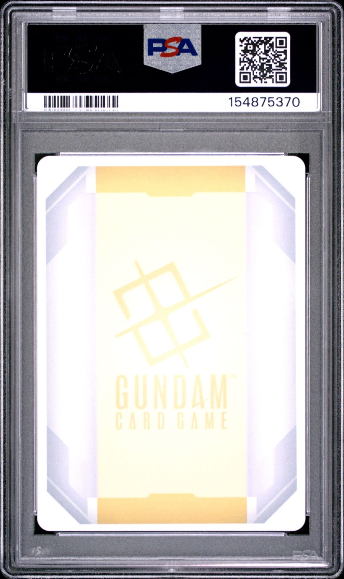 2026 Gundam T-Tokens Ad Balloon #014 Gem Mt 10 back