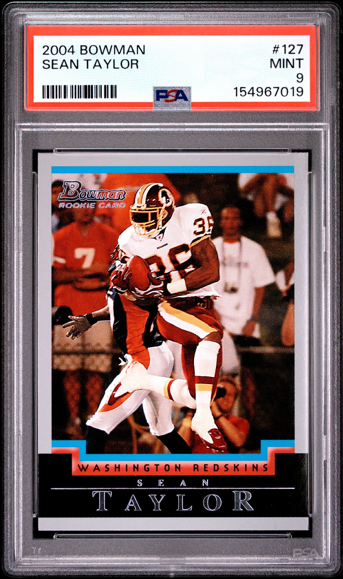 2004 Bowman Sean Taylor #127 Mint 9 front