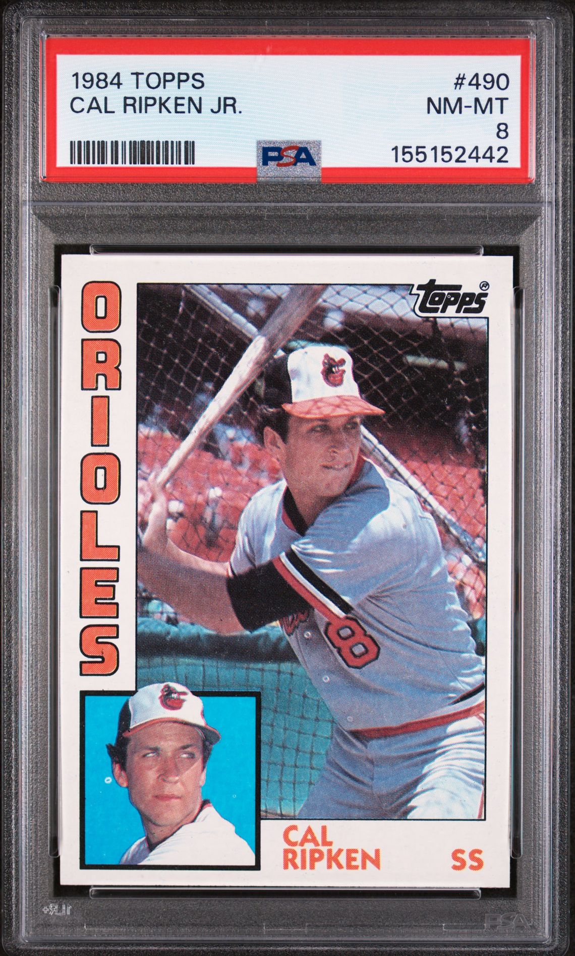 1984 Topps #490 Cal Ripken Jr. front