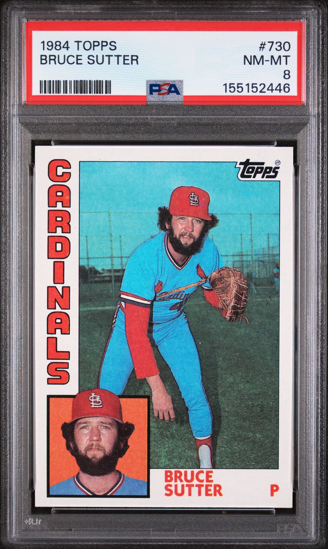 1984 Topps TOPPS #730 Bruce Sutter front