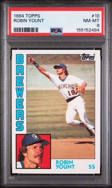 1984 Topps #10 Robin Yount front
