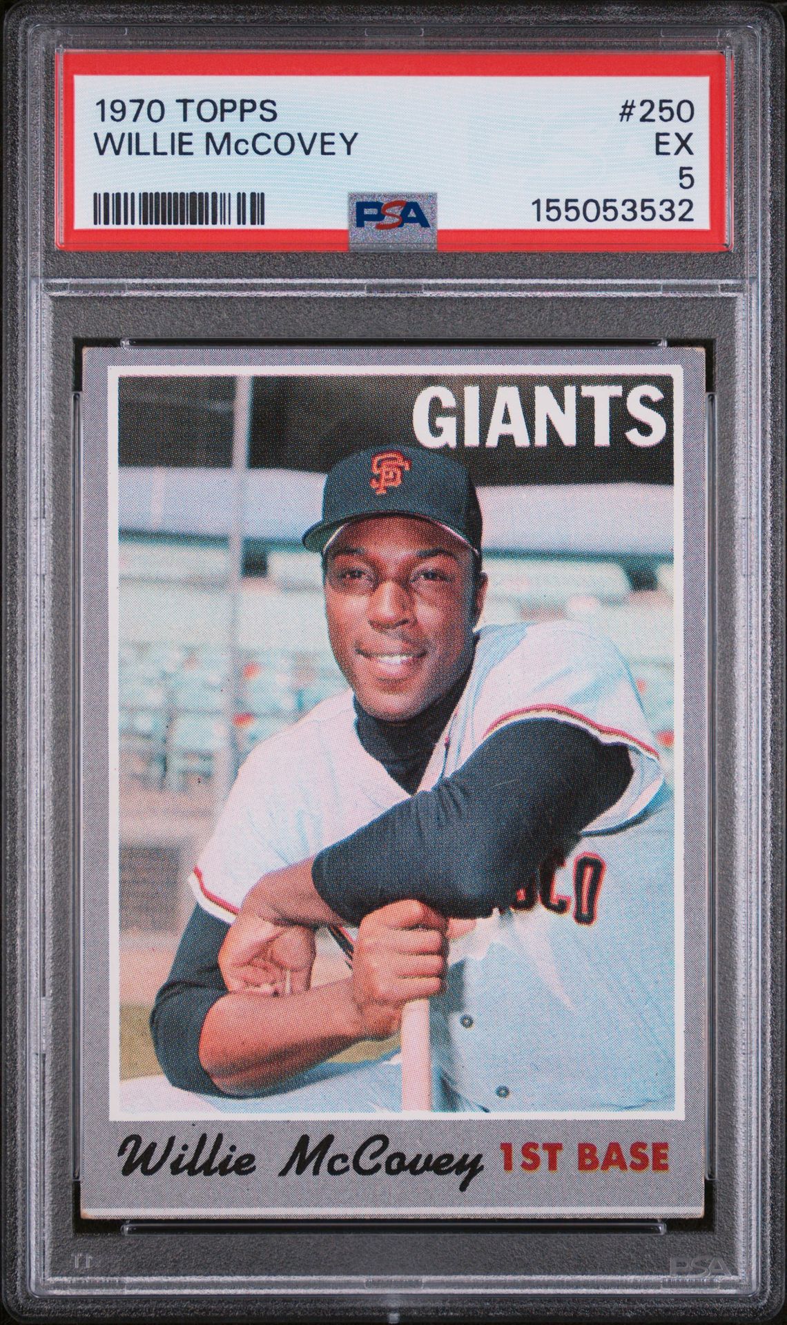 1970 Topps TOPPS #250 Willie Mccovey front