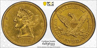1847 $5 N1