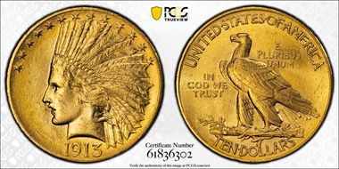 1913 $10 N1
