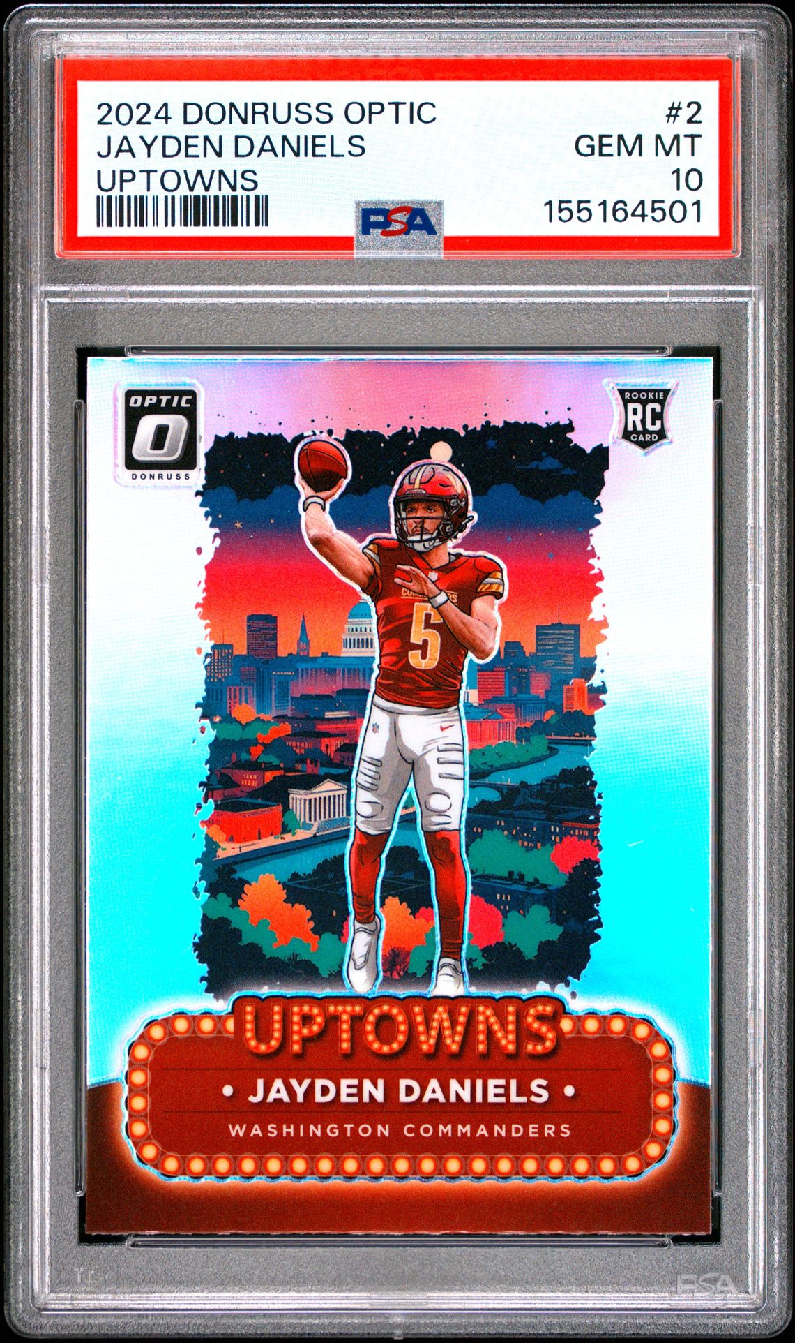 DANIELS PANINI DONRUSS OPTIC UPTOWNS 2024