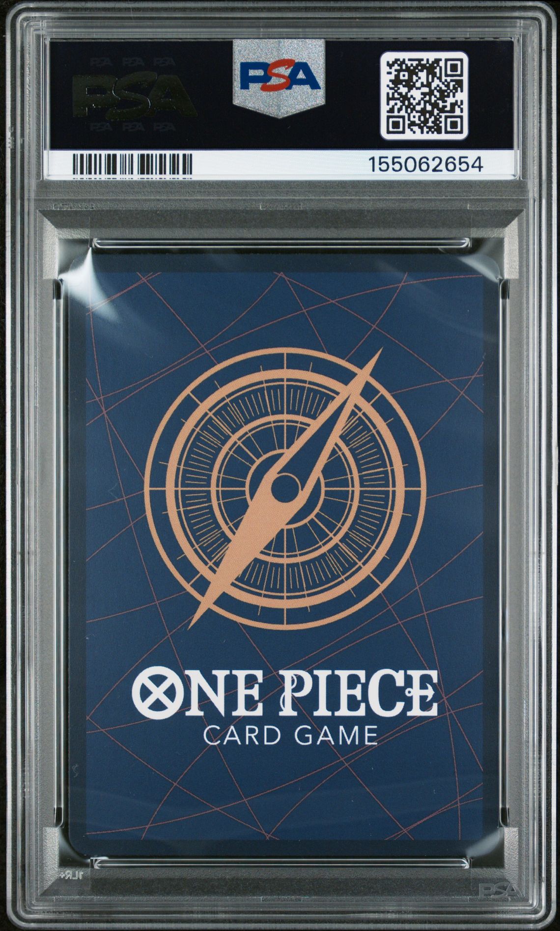 2026 One Piece Op14-Eb04-The Azure Sea's Seven Arlong #042 (Alternate Art) Gem Mt 10 back view - PSA certificate #155062654