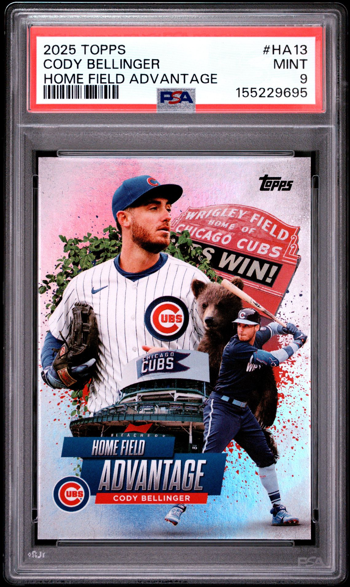 2025 Topps Home Field Advantage Cody Bellinger #Ha13 Mint 9 front