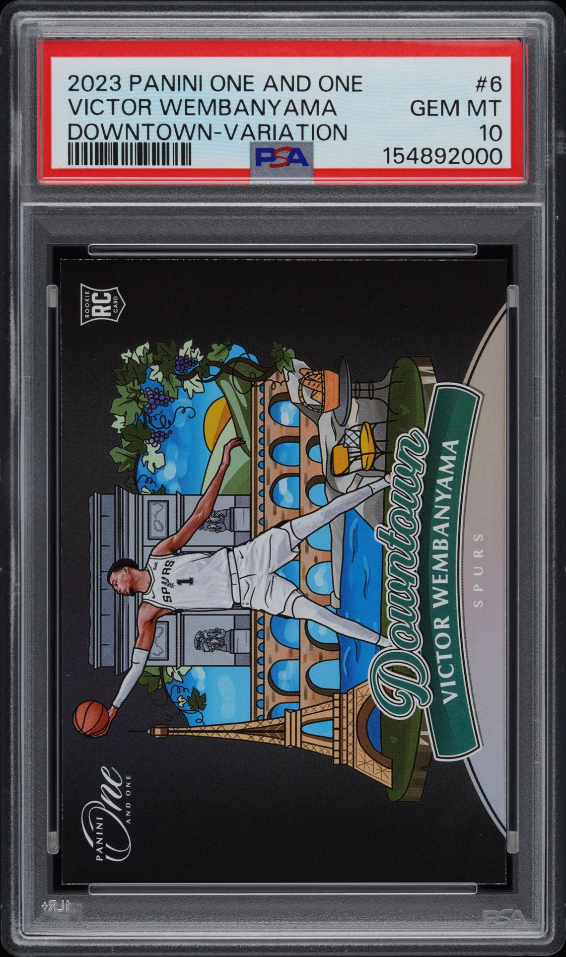 2023 Panini Panini One #6 Victor Wembanyama front