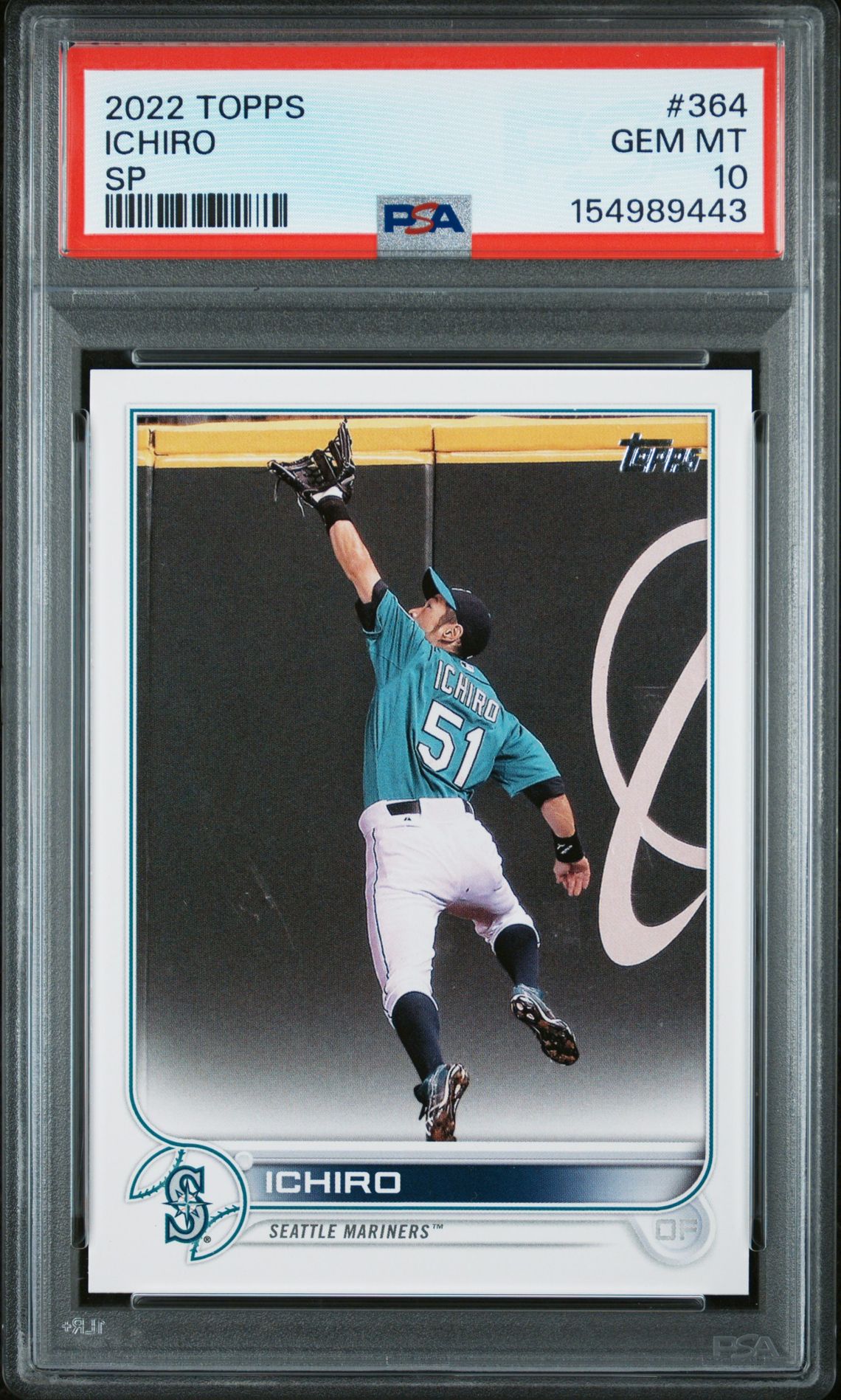 2022 Topps TOPPS SP #364 Ichiro front