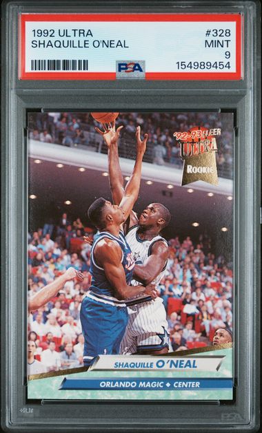 1992 Fleer Fleer Ultra #328 Shaquille O'Neal front