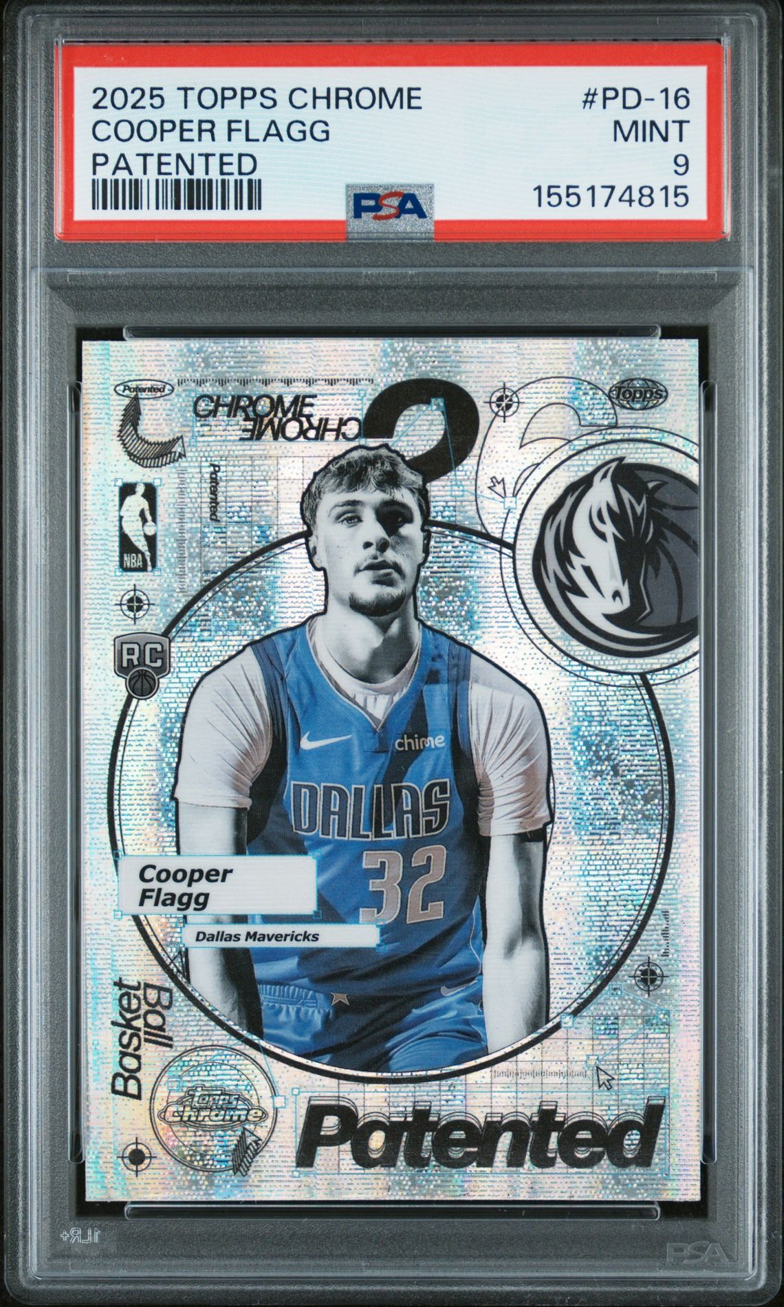 2025 Topps Topps Chrome #PD-16 Cooper Flagg front