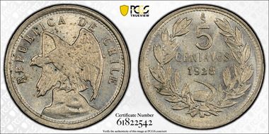 1928-So 5C KM-165 MS64