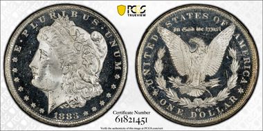 1883-CC $1 MS65DMPL