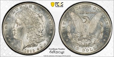 1895-S $1 MS64