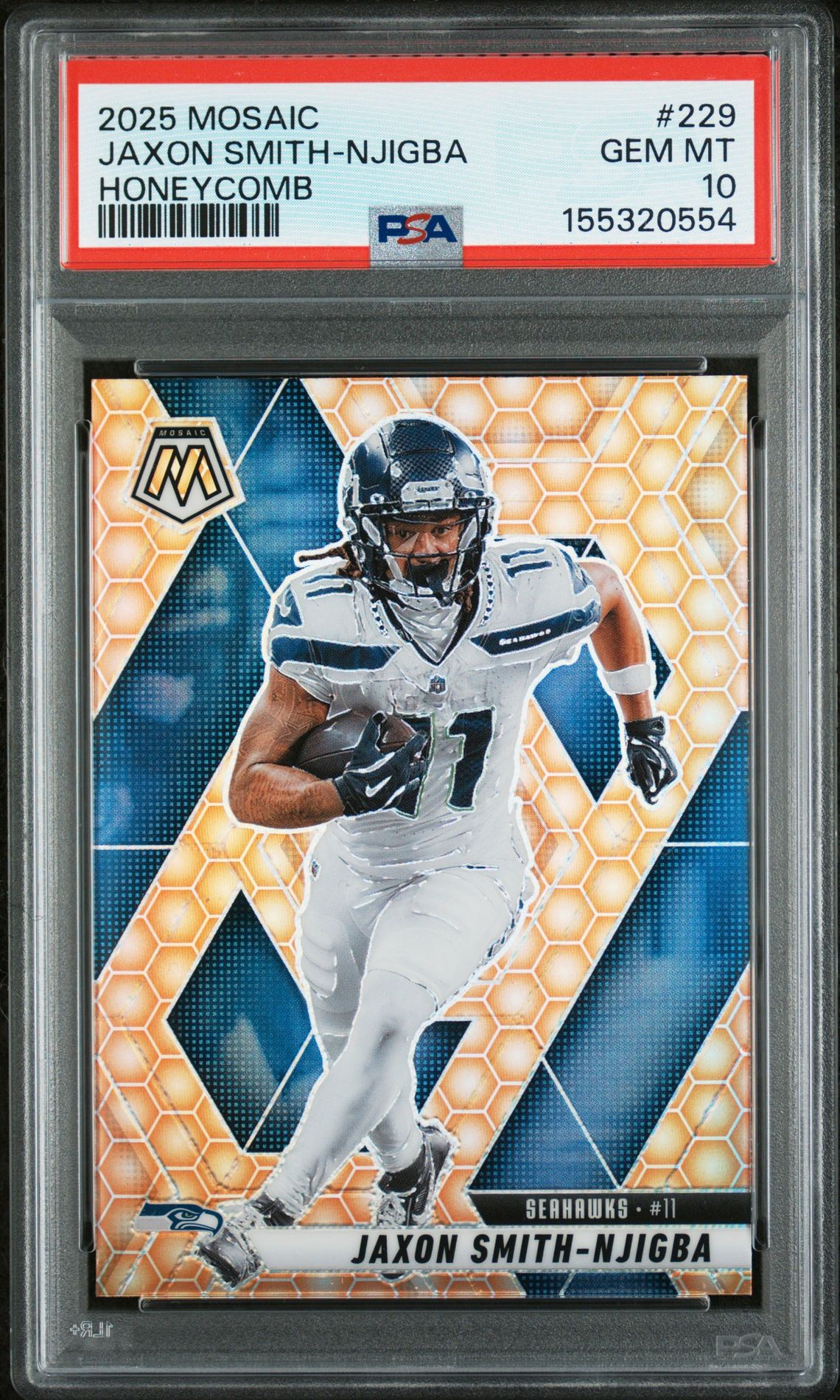 2025 Panini PANINI MOSAIC HONEYCOMB #229 Jaxon Smith-Njigba front