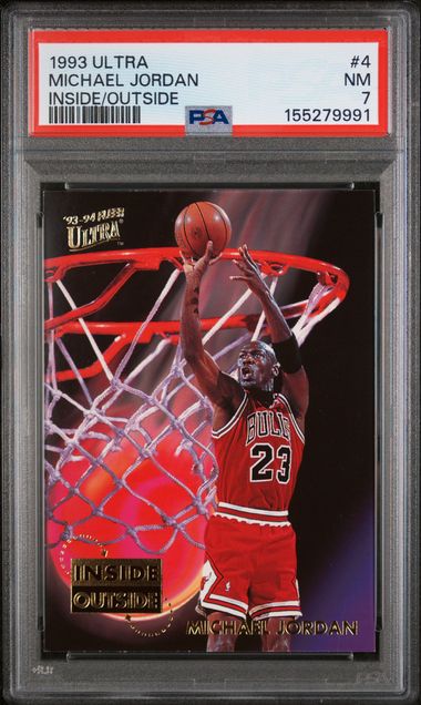 1993 INSIDE/OUTSIDE #4 Michael Jordan front