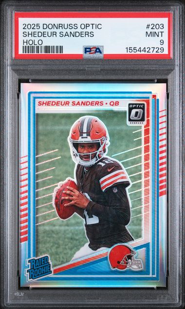 2025 Panini Prizm Holo #203 Sanders front
