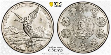 2003-Mo Onza Libertad Ag MS68