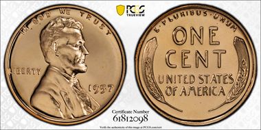 1957 1C PR68RD
