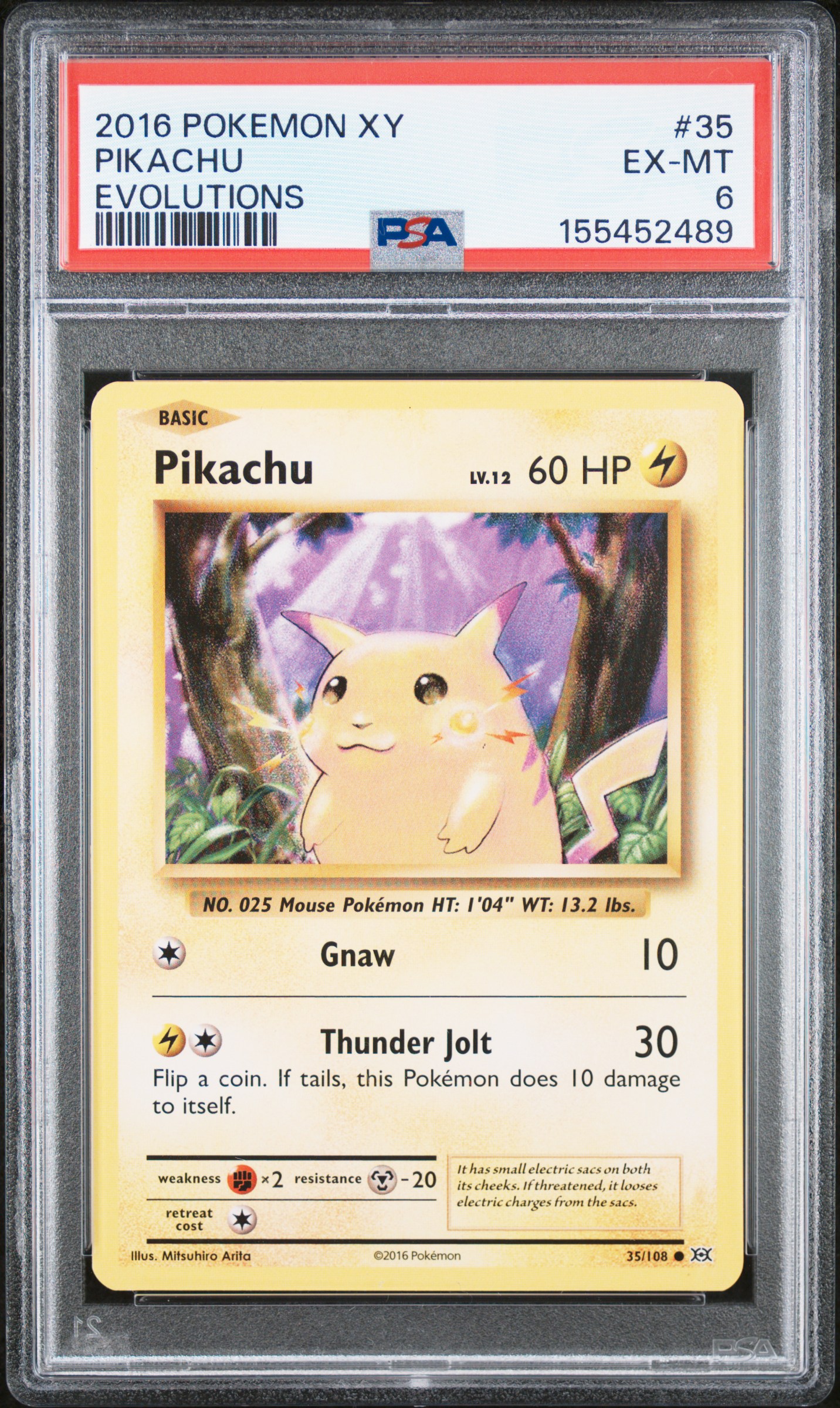 2016 pokemon card pikachu Pokmon Evolutions 35/108 CGC 9 Mint Oblivion Collectibles the iconic Electric The population says it all