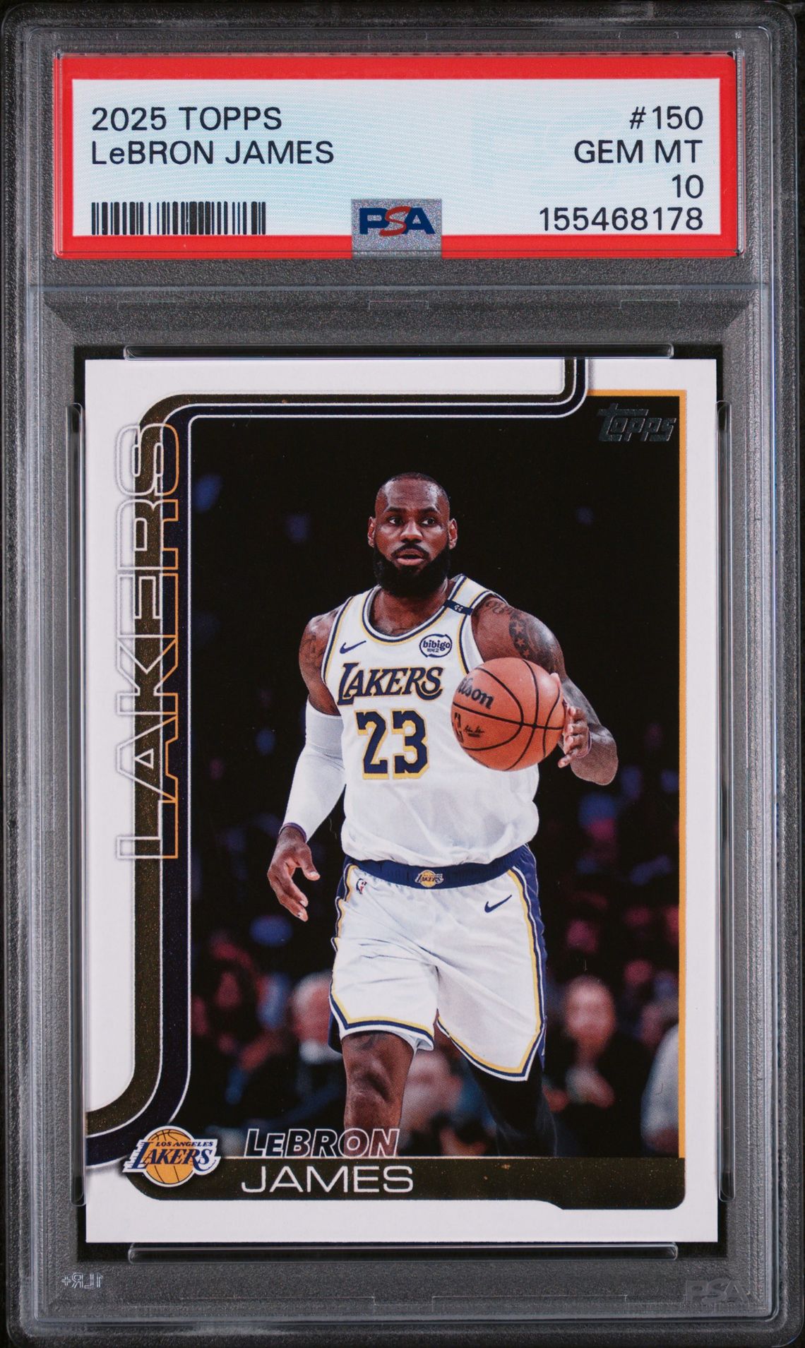 2025 Topps TOPPS #150 Lebron James front