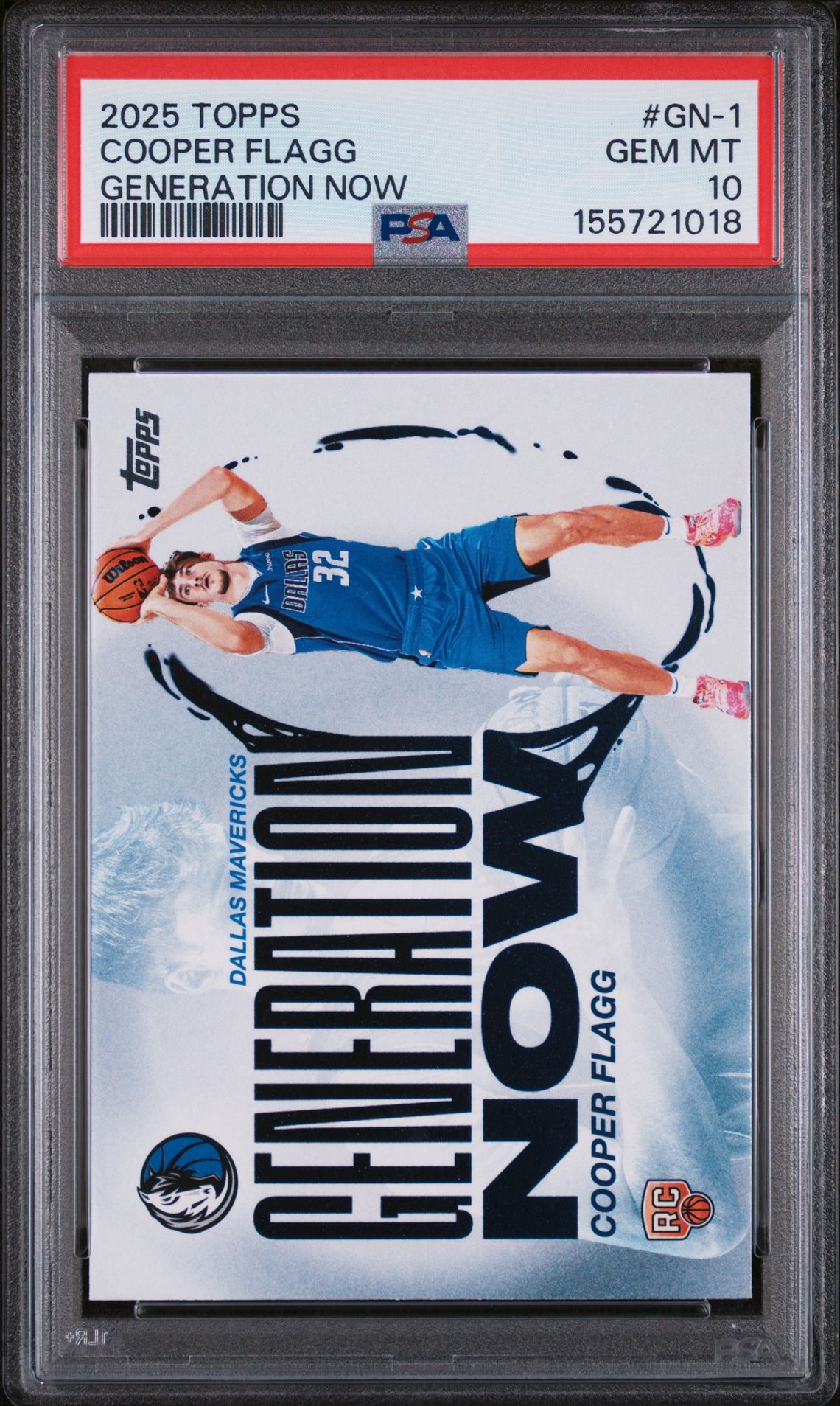 2025 Topps Generation Now Cooper Flagg #Gn-1 Gem Mt 10 front