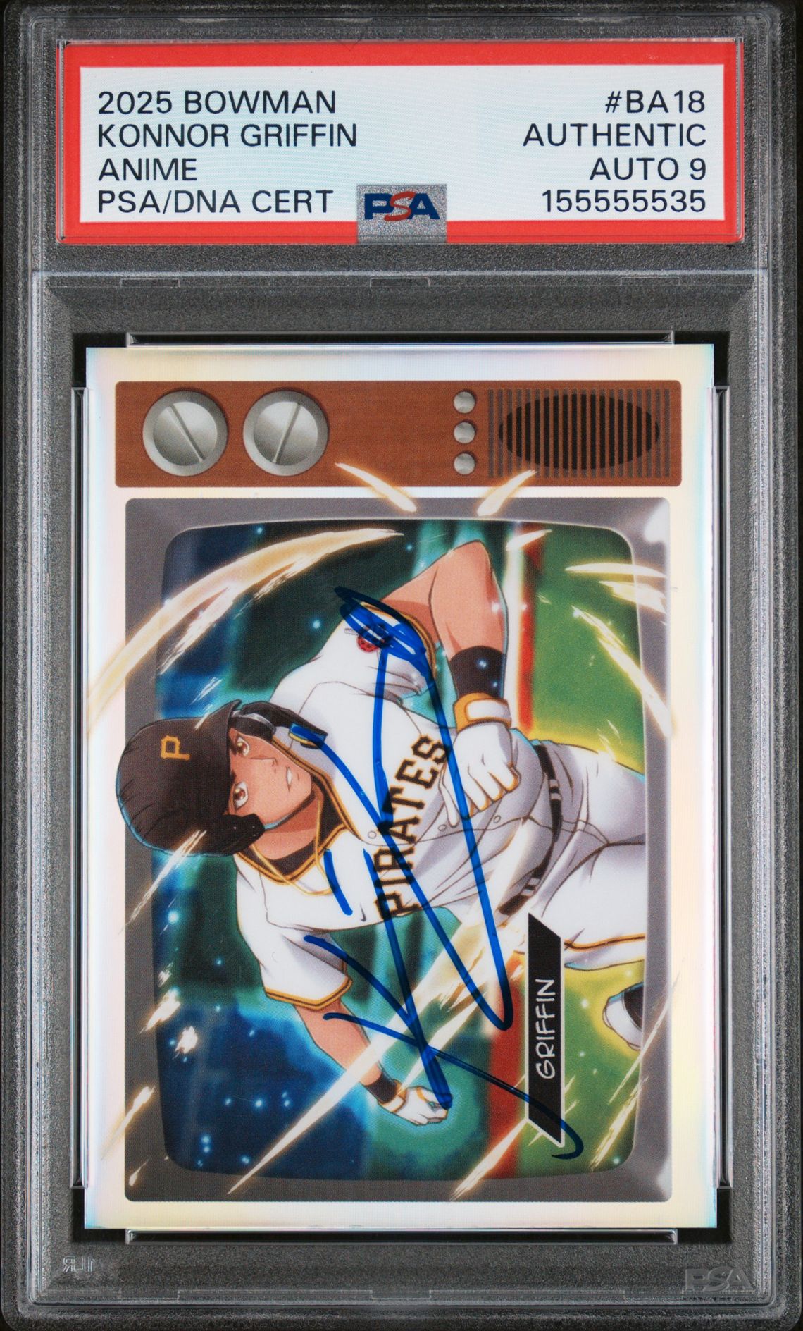 2025 Bowman BOWMAN ANIME #BA18 Konnor Griffin front