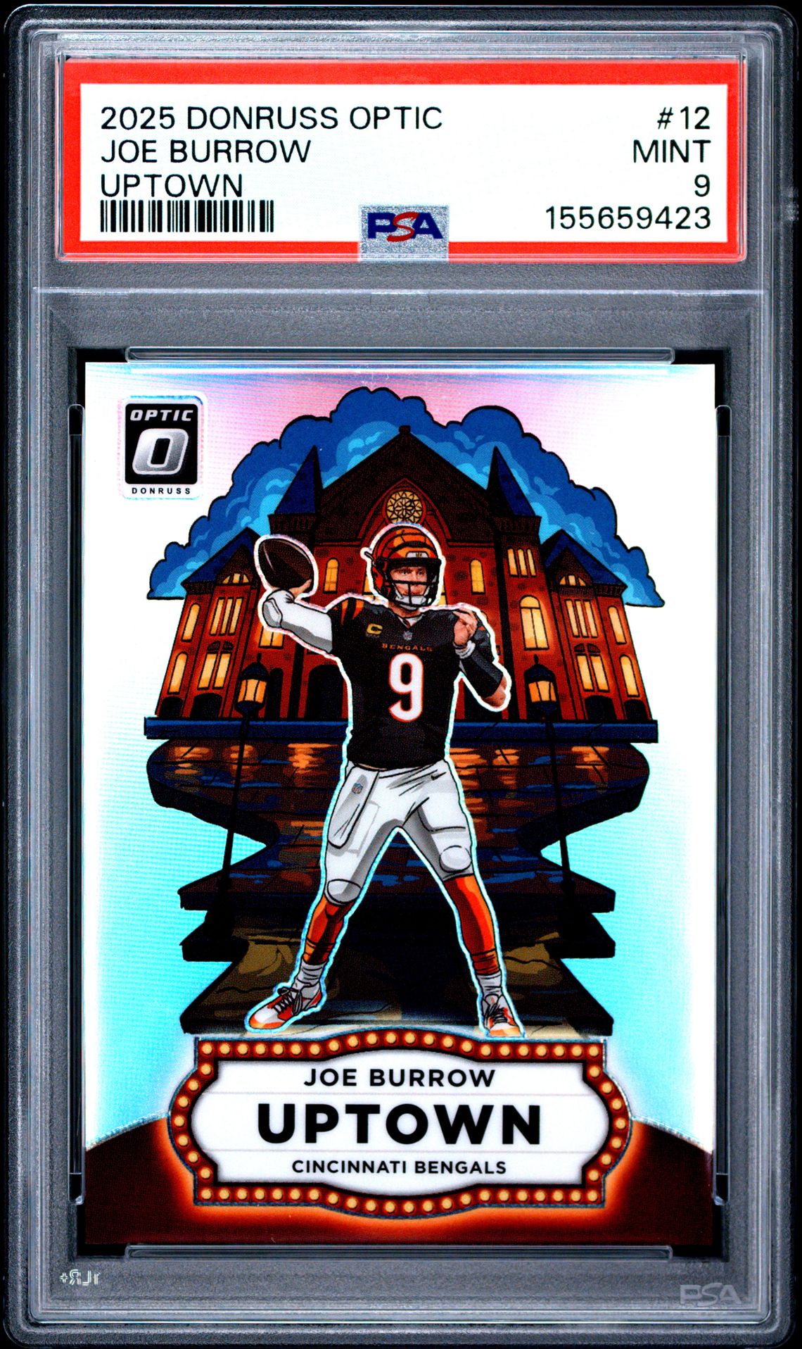 BURROW PANINI DONRUSS OPTIC UPTOWN 2025
