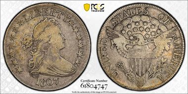 1807 50C Draped Bust VF20
