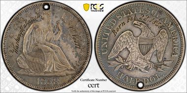 1858 50C N1
