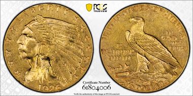 1926 $2.50 MS62
