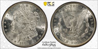 1879 $1 MS63