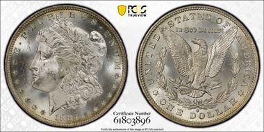 1884-O $1 MS64+