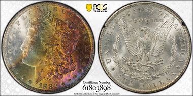 1882-CC $1 GSA Hoard MS66