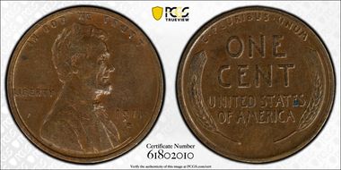 1911-D 1C AU55BN