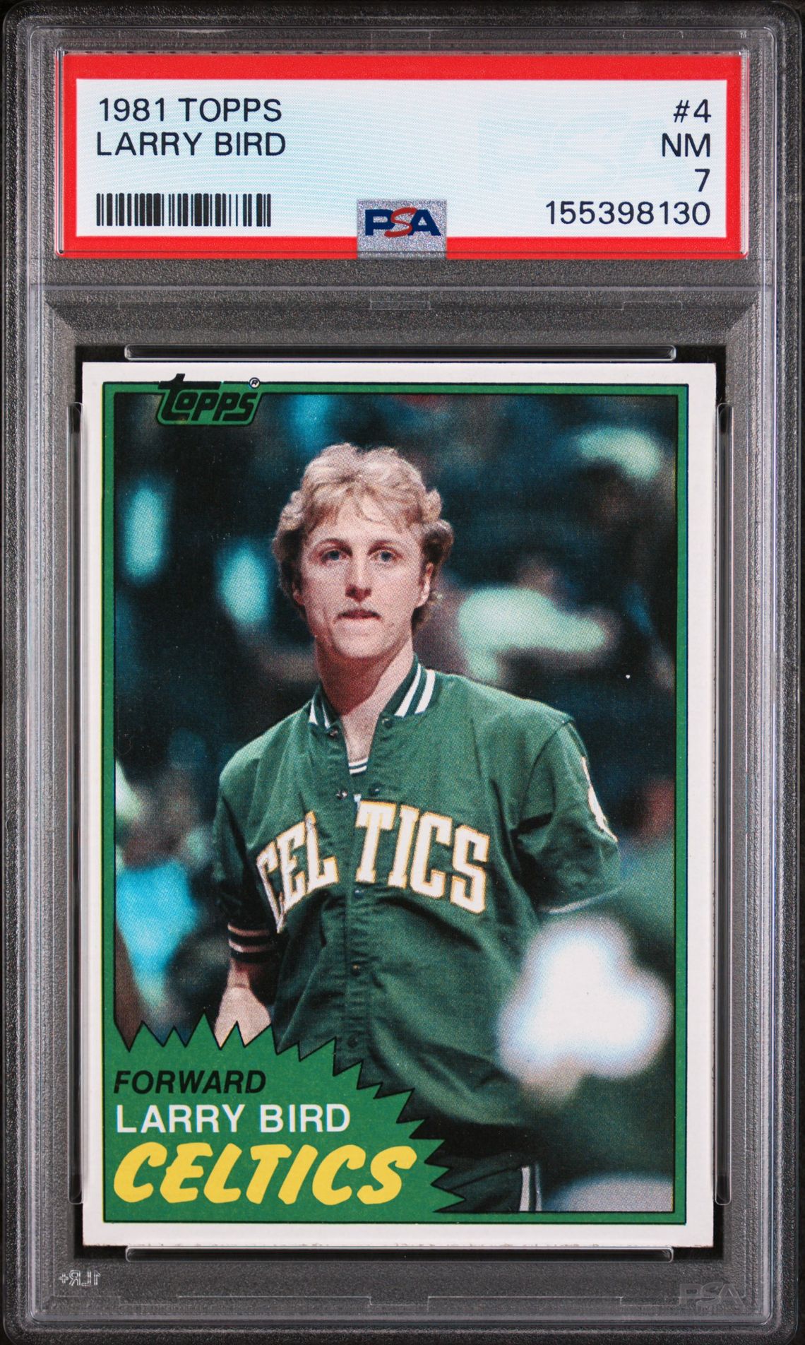 1981 Topps TOPPS #4 Larry Bird front