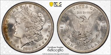 1883-O $1 MS66+ 