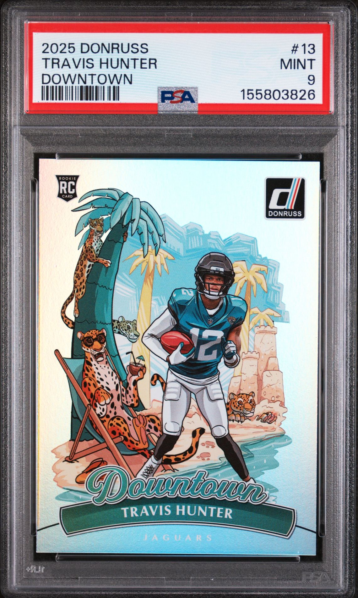 2025 Panini PANINI DONRUSS DOWNTOWN #13 Travis Hunter front