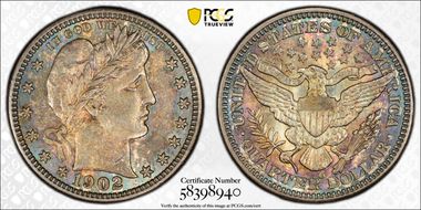 1902-O 25C MS62
