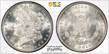 1878 8TF $1 MS64