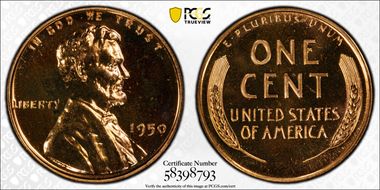 1950 1C PR66RD