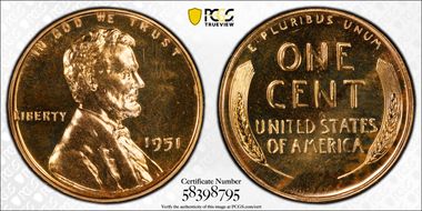 1951 1C PR65RD